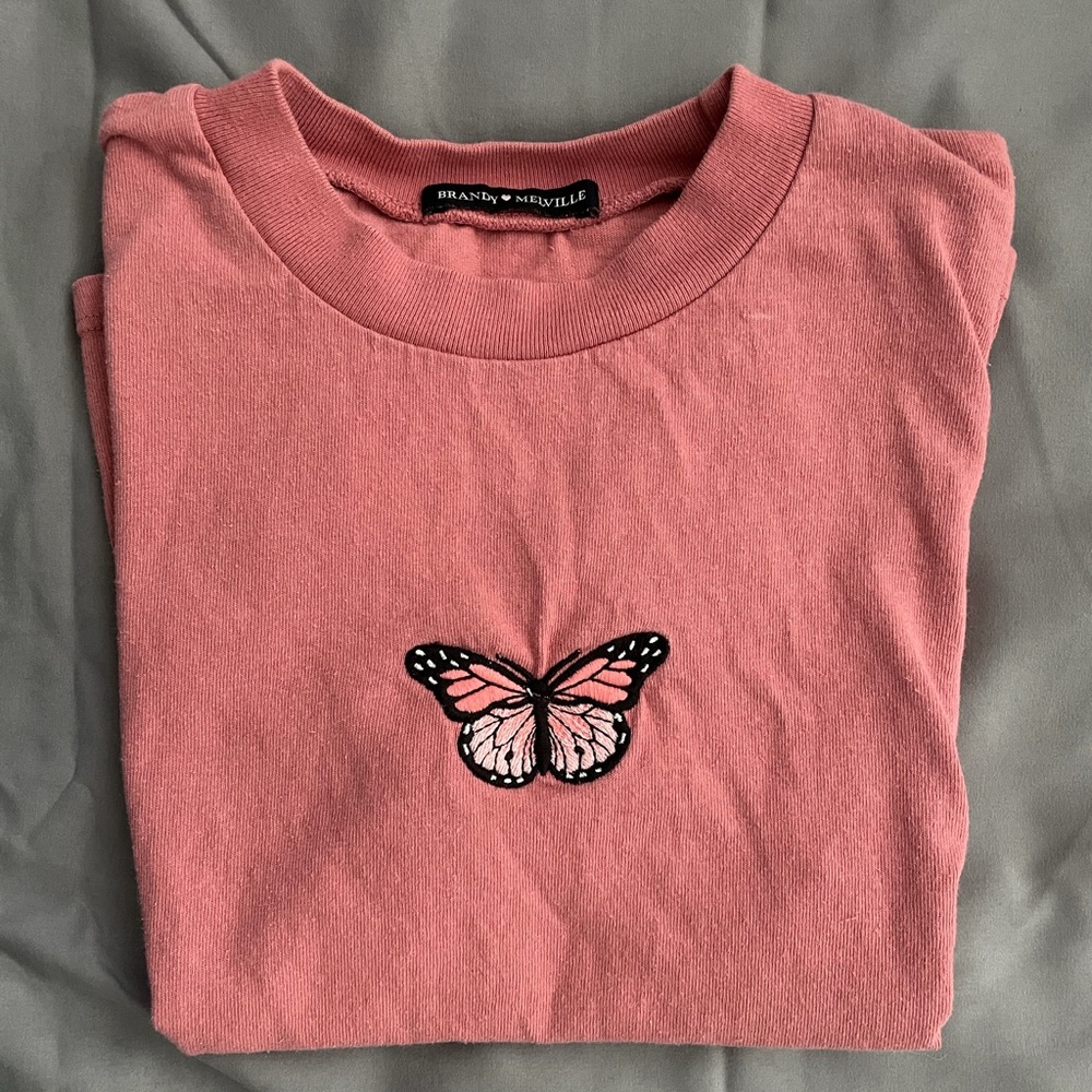 brandy butterfly top
